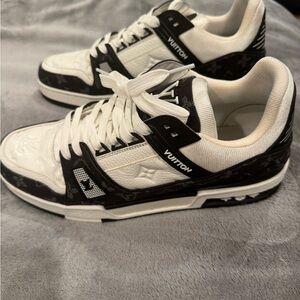 Louis Vuitton Men's Monochrome Sneakers